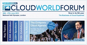 Cloud World Forum,2013, London